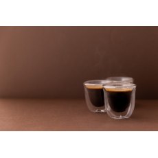 La Cafetière Double Walled Espresso 4-Cup Set