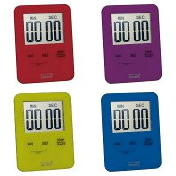 Colourworks Brights Slimline Digital Timers