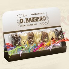 Davide Barbero Chocolate Lollipop Bunny 25g