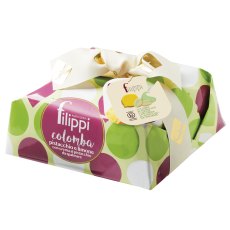 Filippi Colomba Pistacchioe e Limone con Crema With Pistacchio,Candied Lemon & Pistachio Cream 750g