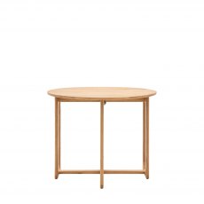 Brechfa Folding Dining Table Natural