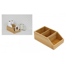 Bamboo Bathroom Organiser Box