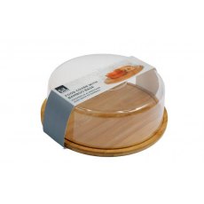 Round Food Cover with Bamboo Base