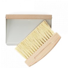 Wooden Table Brush & Pan Set