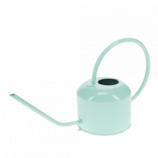 Metal Watering Can 1ltr Sky Blue