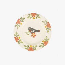 Emma Bridgewater Lovebirds Coral 6 1/2 Inch Plate