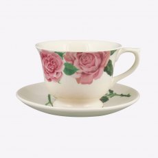 Emma Bridgewater Roses Large Tea Cup & Saucer
