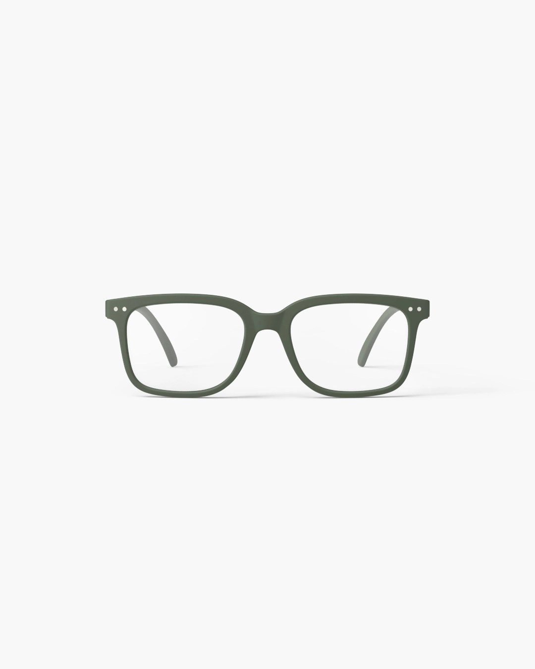 IZIPIZI #L Kaki Green Reading Glasses