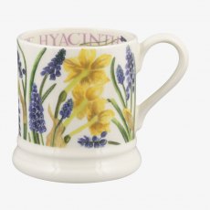 Emma Bridgewater Tete A Tete & Grape Hyacinth 1/2 Pint Mug