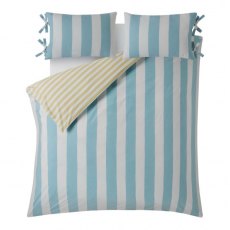 Laura Ashley Lille Stripe Seaspray Bedding