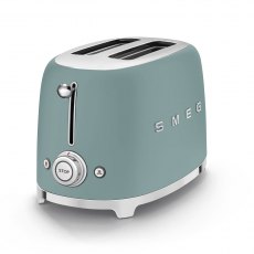 SMEG 2 Slice Toaster - Matte Emerald Green