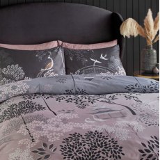 Sara Miller Pagoda Garden Blush Grey Bedding