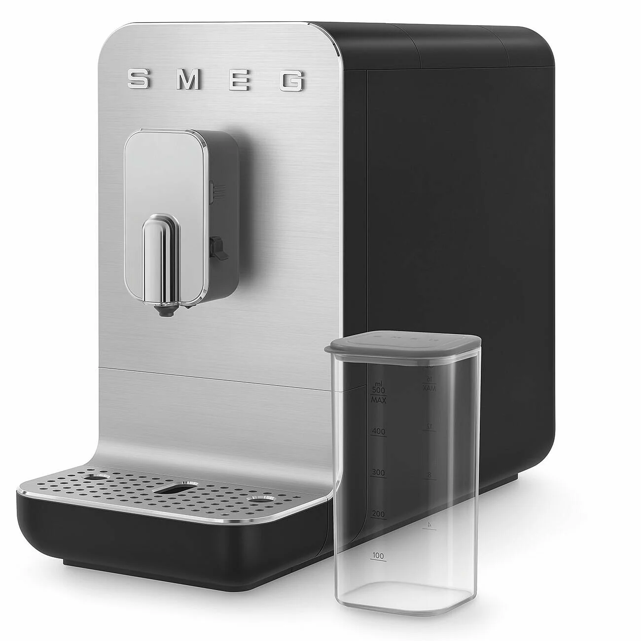 SMEG Bean To Cup Coffee Machine with Automatic Milk Frothing - Matte Black