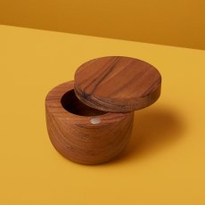 Teak Cellar with Pivoting Lid - Small