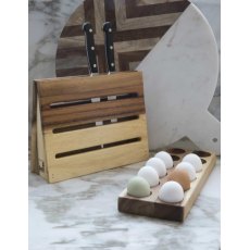 Acacia Egg Holder - Dozen