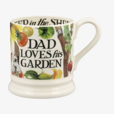 Emma Bridgewater Dad Loves His Garden 1/2 Pint Mug