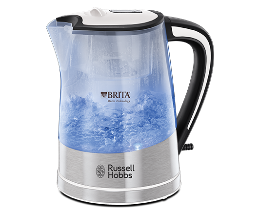 Russell Hobbs Purity Plastic Brita Clear Kettle