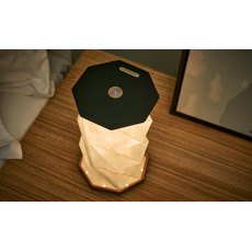 Twist Hexagon Lamp Black