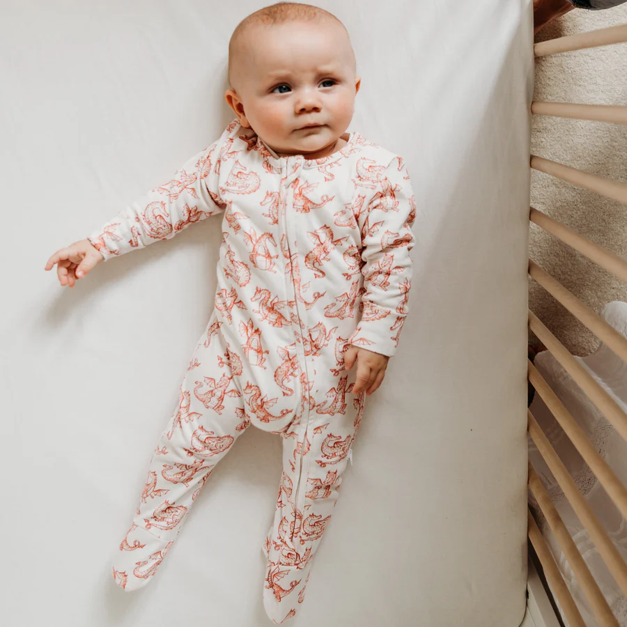 Fox and Lottie Dragon Sleepsuit