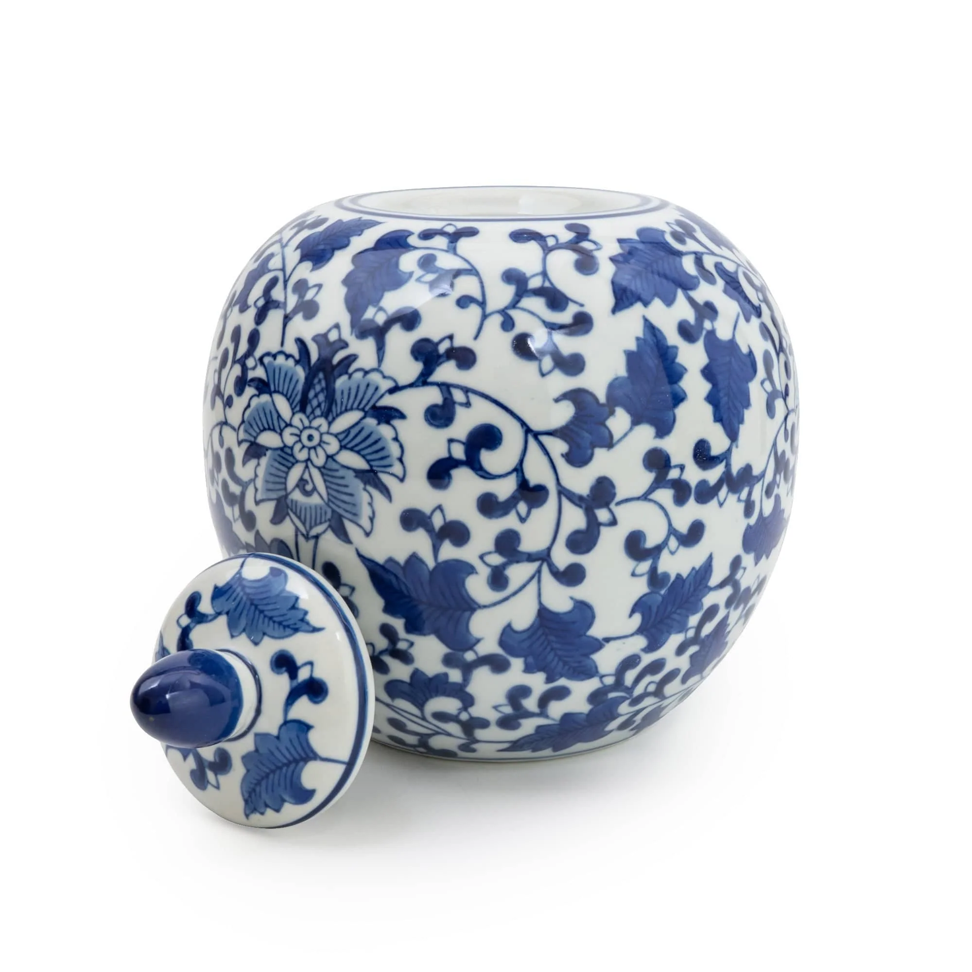 Sumatra Ginger Jar Blue/White - Small