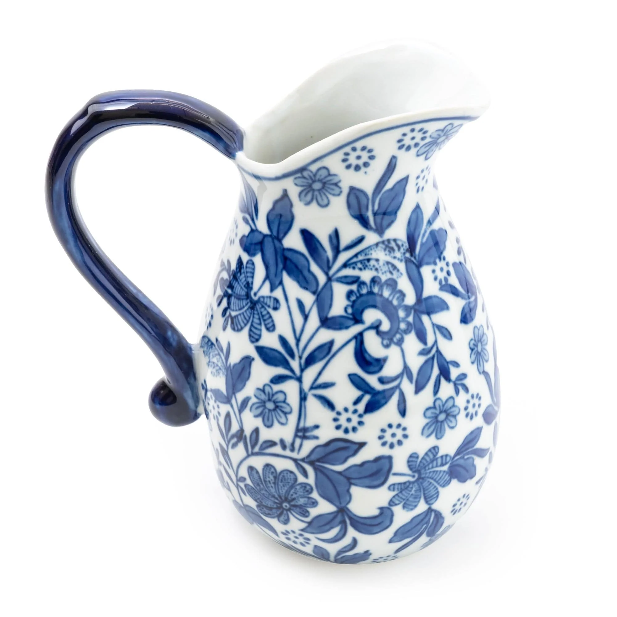Sumatra Jug Blue/White