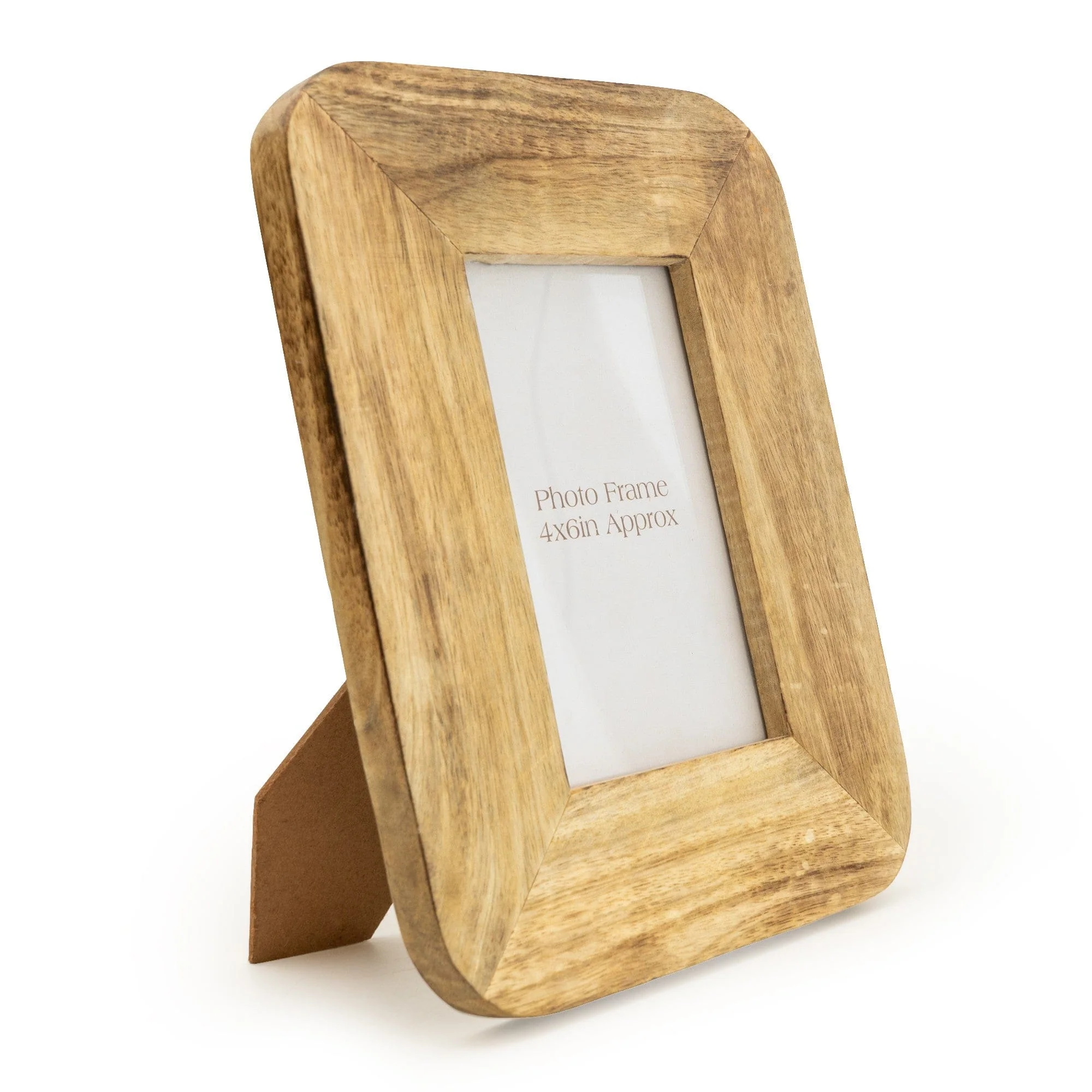 Natural Photo Frame Mango Wood