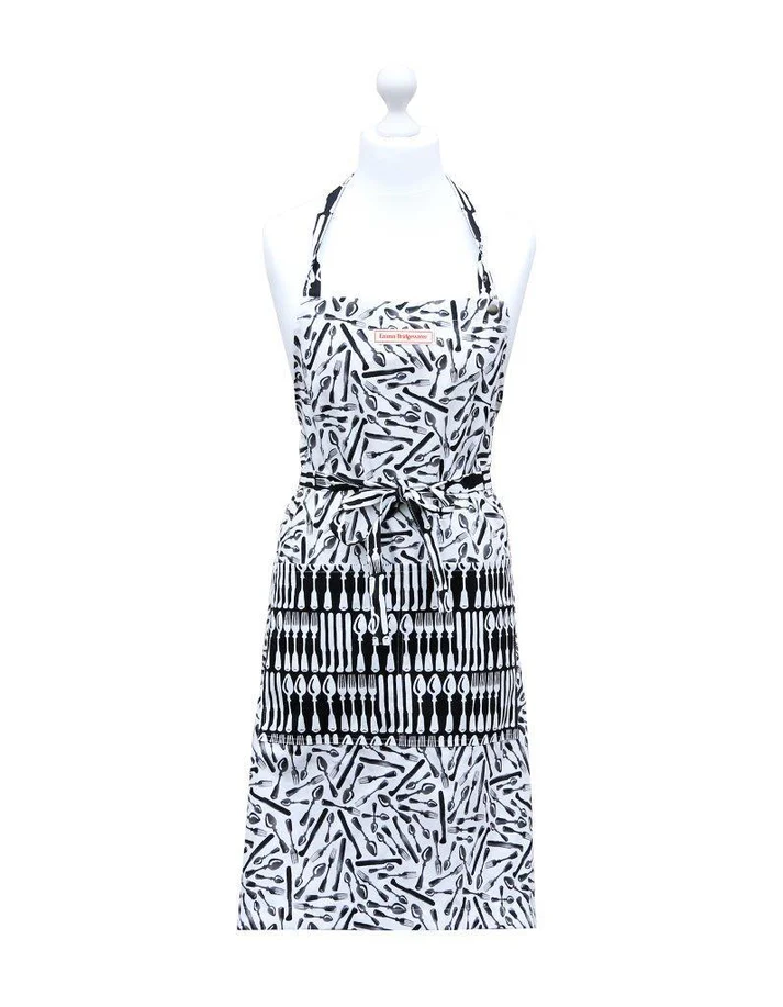 Emma Bridgewater Black Toast Knifes & Fork Apron