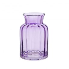 Dartington Crystal Jones Small Vase - Fondant Pink