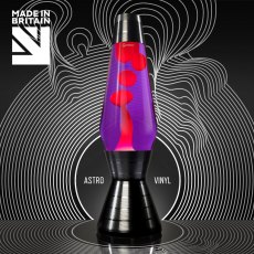 Mathmos Astro Black Vinyl Lava Lamp