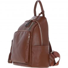 Ashwood Leather Backpack Tan X-37