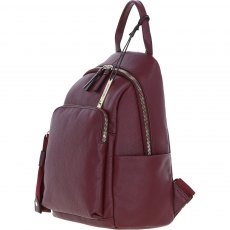 Ashwood Leather Backpack Wine X-37