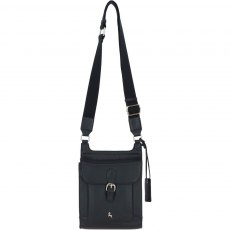 Ashwood Leather Exquisite Crossbody Bag Black X-33