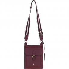 Ashwood Leather Exquisite Crossbody Bag Wine X-33