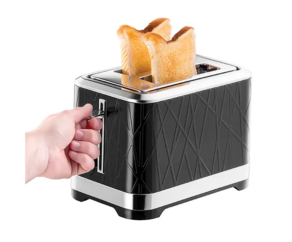 Russell Hobbs Structure Black 2 Slice Toaster