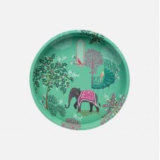 Sara Miller India Elephant's Oasis Deepwell Tray