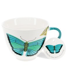 Bone China Mug Butterfly 550ml