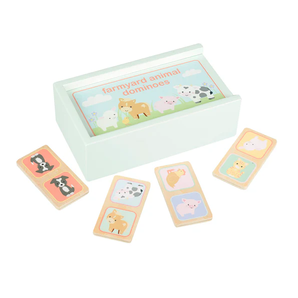 Orange Tree Toys Farmyard Animal Dominoes