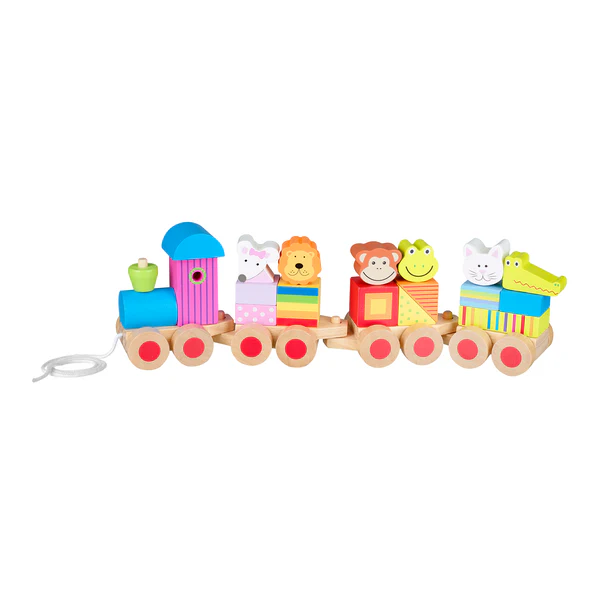 Orange Tree Toys Animal Puzzle Train