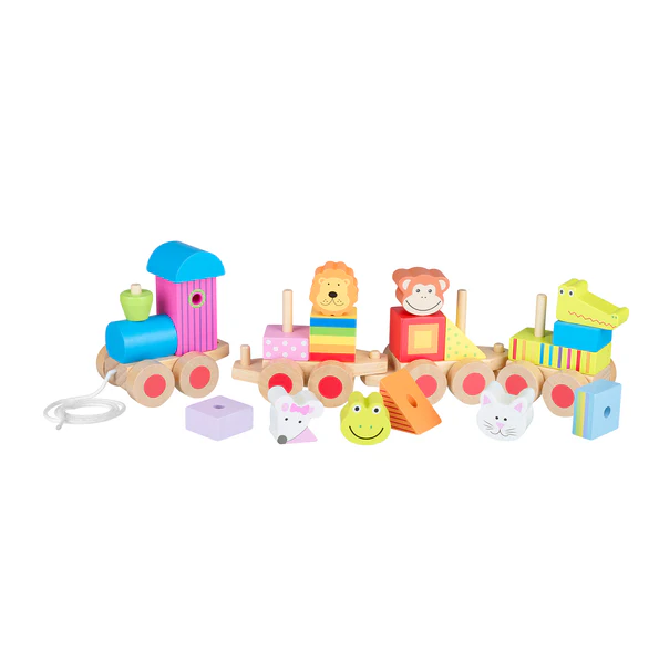 Orange Tree Toys Animal Puzzle Train