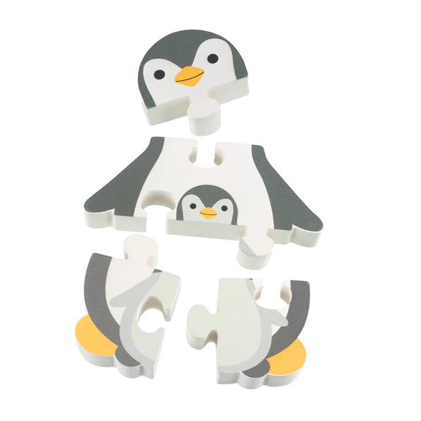 Orange Tree Toys Penguins Wooden Puzzle