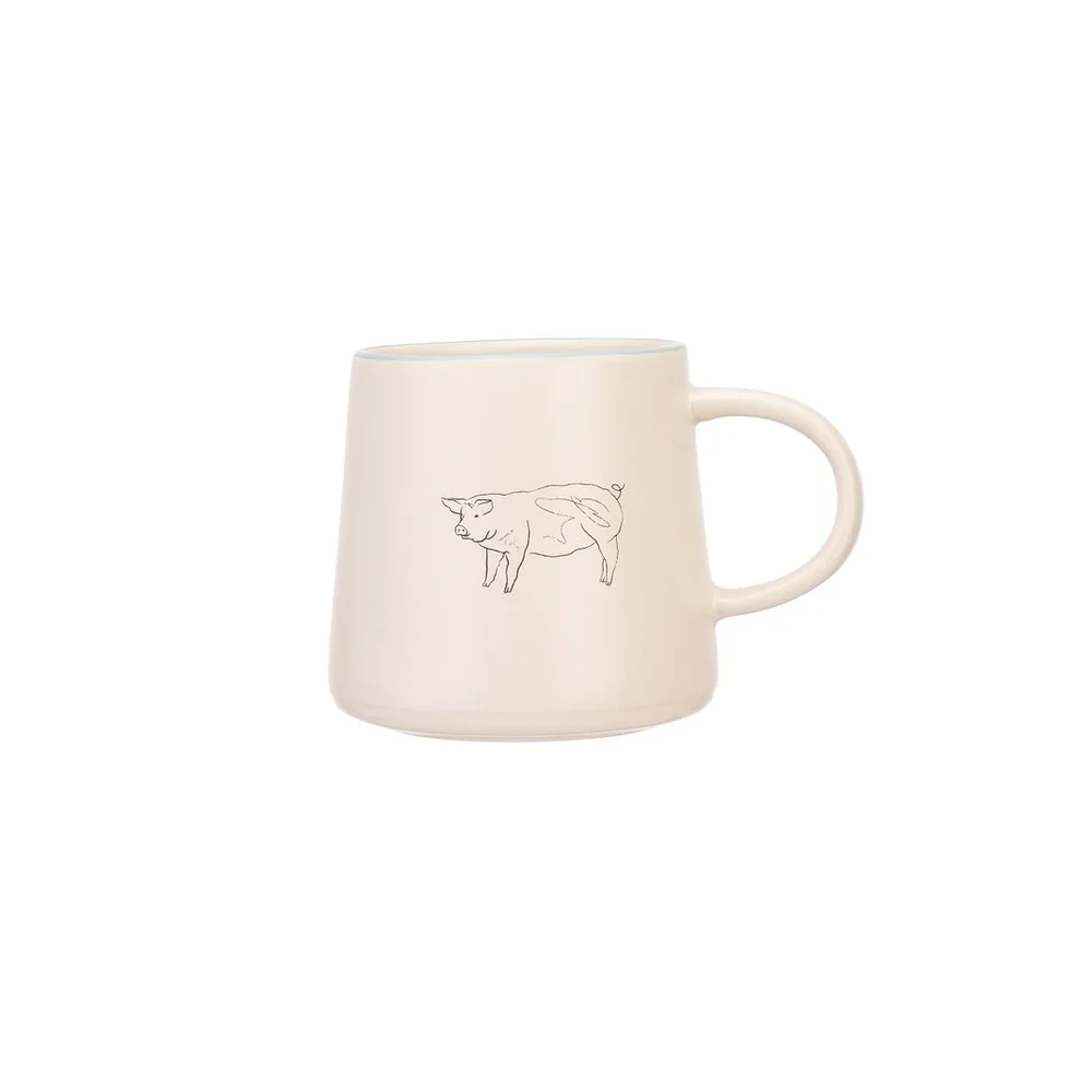 Woodbury Lane Pig Mug