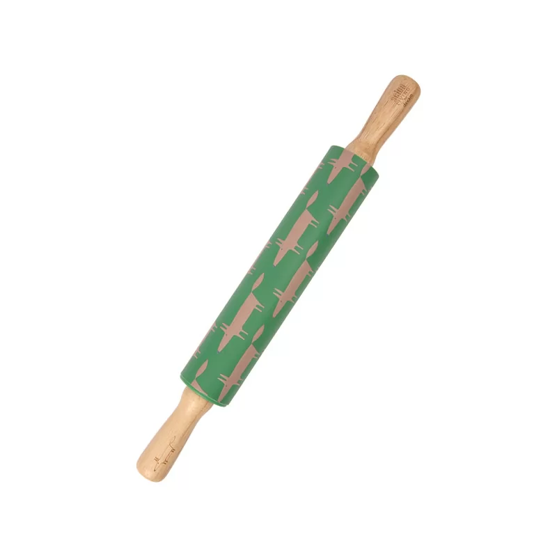 Scion Mr Fox Silicone Rolling Pin - Mint Leaf