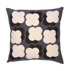 Orla Kiely Cushion Shadowflower Slate/Green