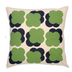 Orla Kiely Cushion Shadowflower Slate/Green