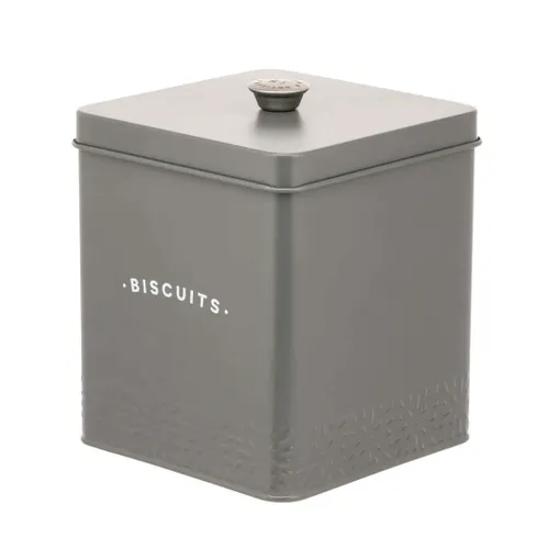 Artisan Street Biscuit Canister - Smoke