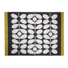 Sixties Stem Throw Slate