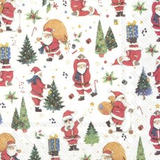 IHR Napkins Santas Look IHR Napkins Santas Look