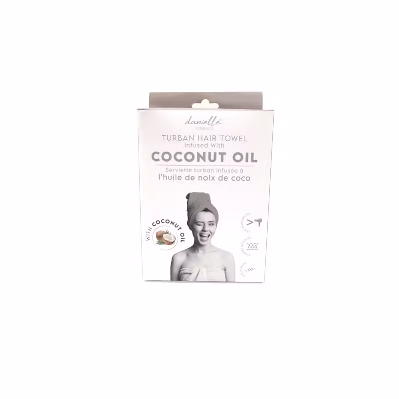 Danielle Creations Infused Hair Turban Coconut Oil