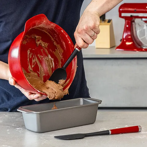 KitchenAid 2 Piece Silicone Spatula Set - Empire Red KitchenAid 2 Piece Silicone Spatula Set - Empire Red