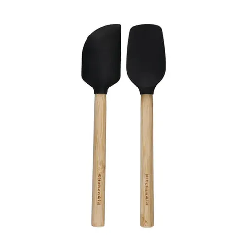 KitchenAid Bamboo 2 Piece Mini Spatula Set KitchenAid Bamboo 2 Piece Mini Spatula Set